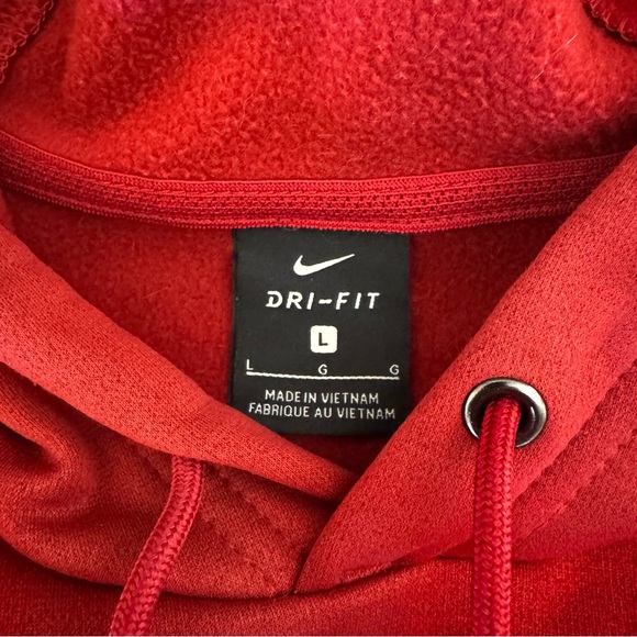 Nike On-field Alabama Football Roll Tide Hooded Sweatshirt - Size Large - Picture 3 of 6